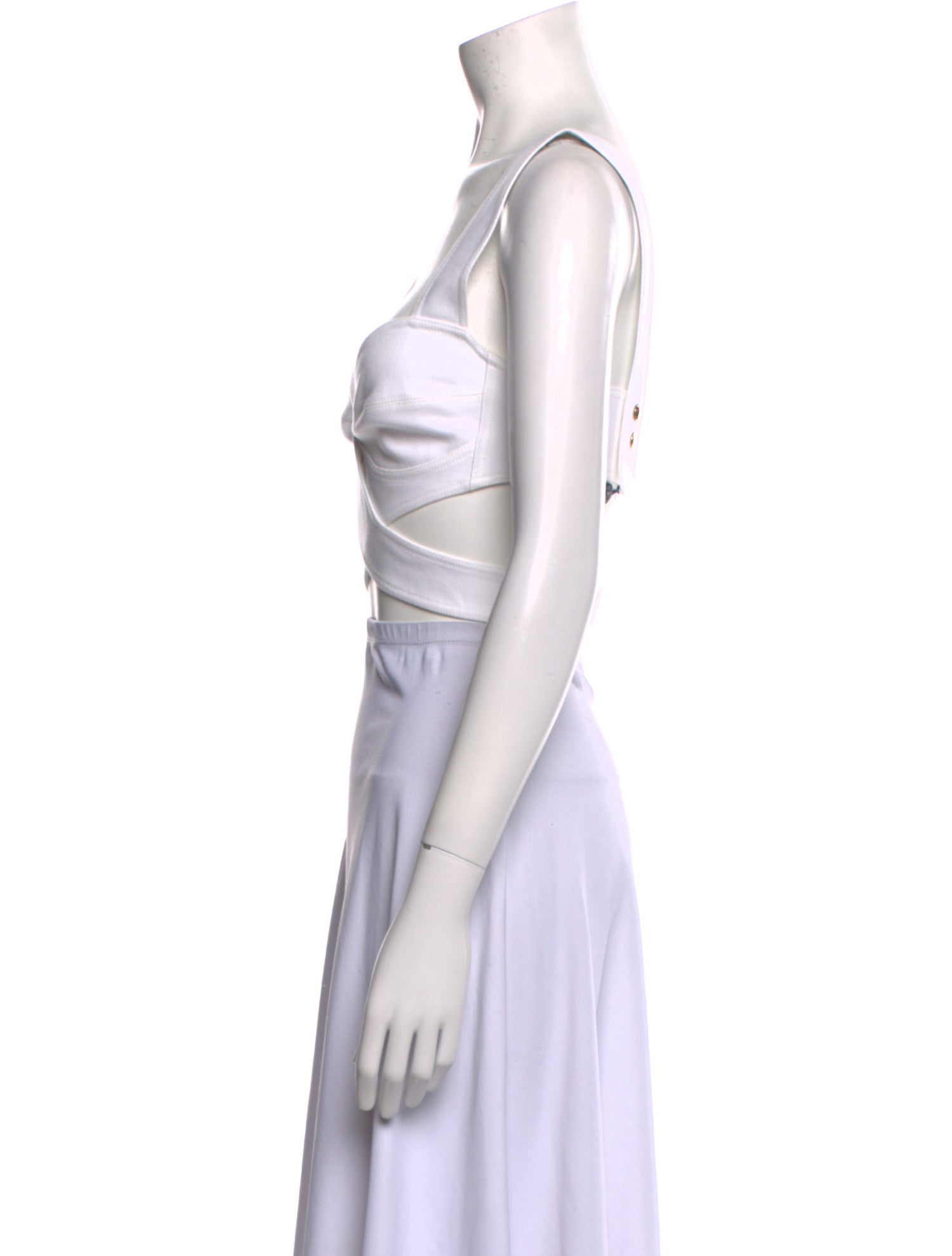 Louis Vuitton 2022 V-Neck Crop Top