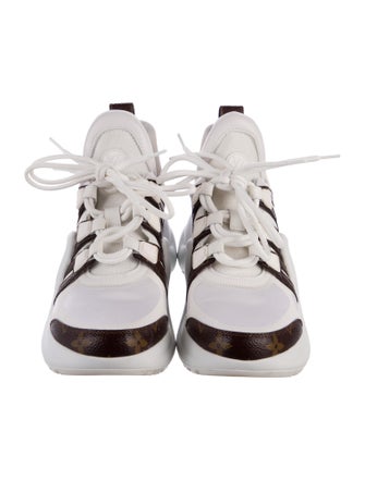 Louis Vuitton Monogram Pattern Chunky Sneakers