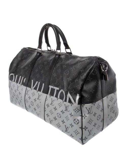 Louis Vuitton LV Monogram Split Keepall Bandouliere 50