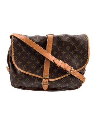 Louis Vuitton LV Monogram Saumur MM Vintage