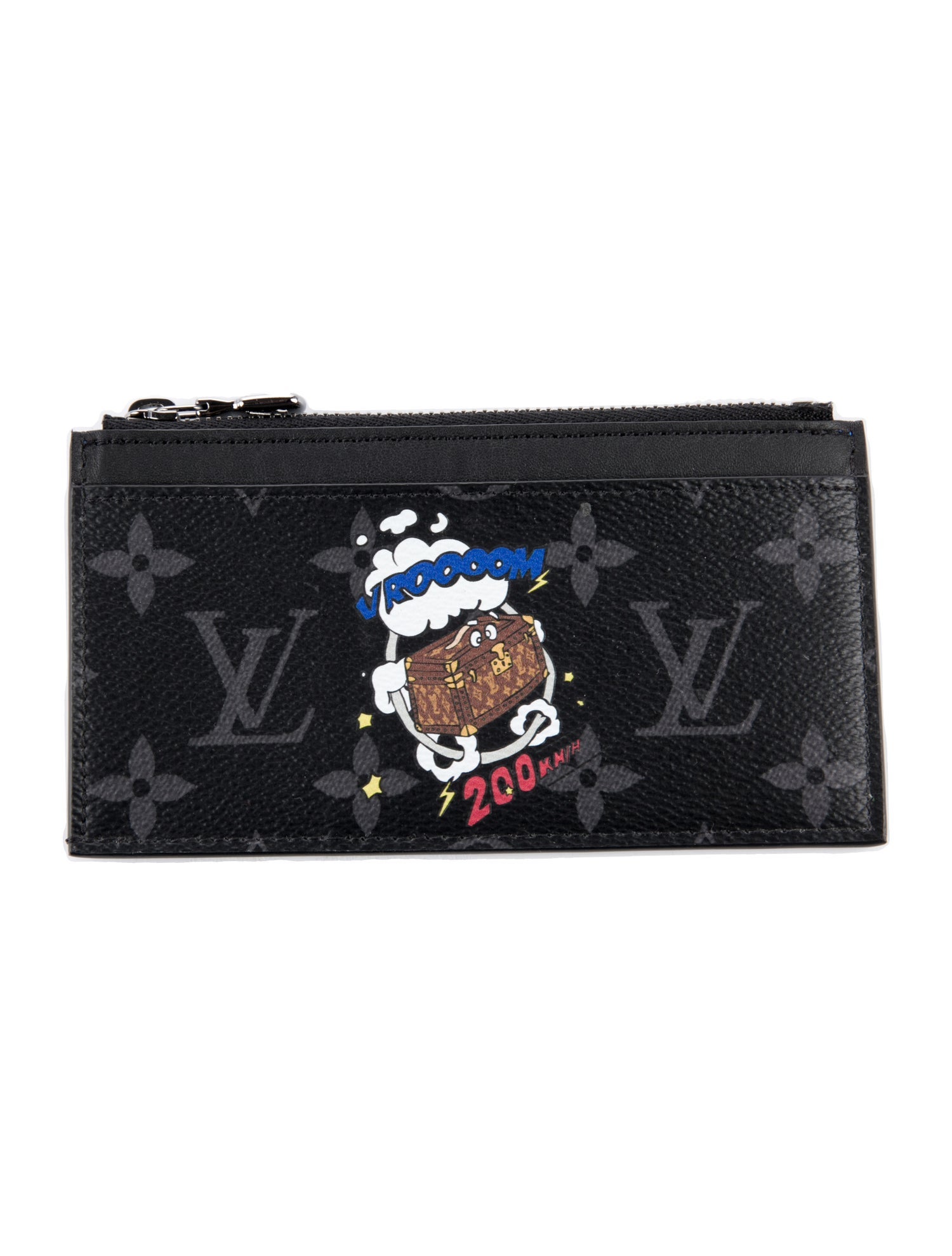 Louis Vuitton Monogram Pattern Coated Canvas Ecslipse Card Holder
