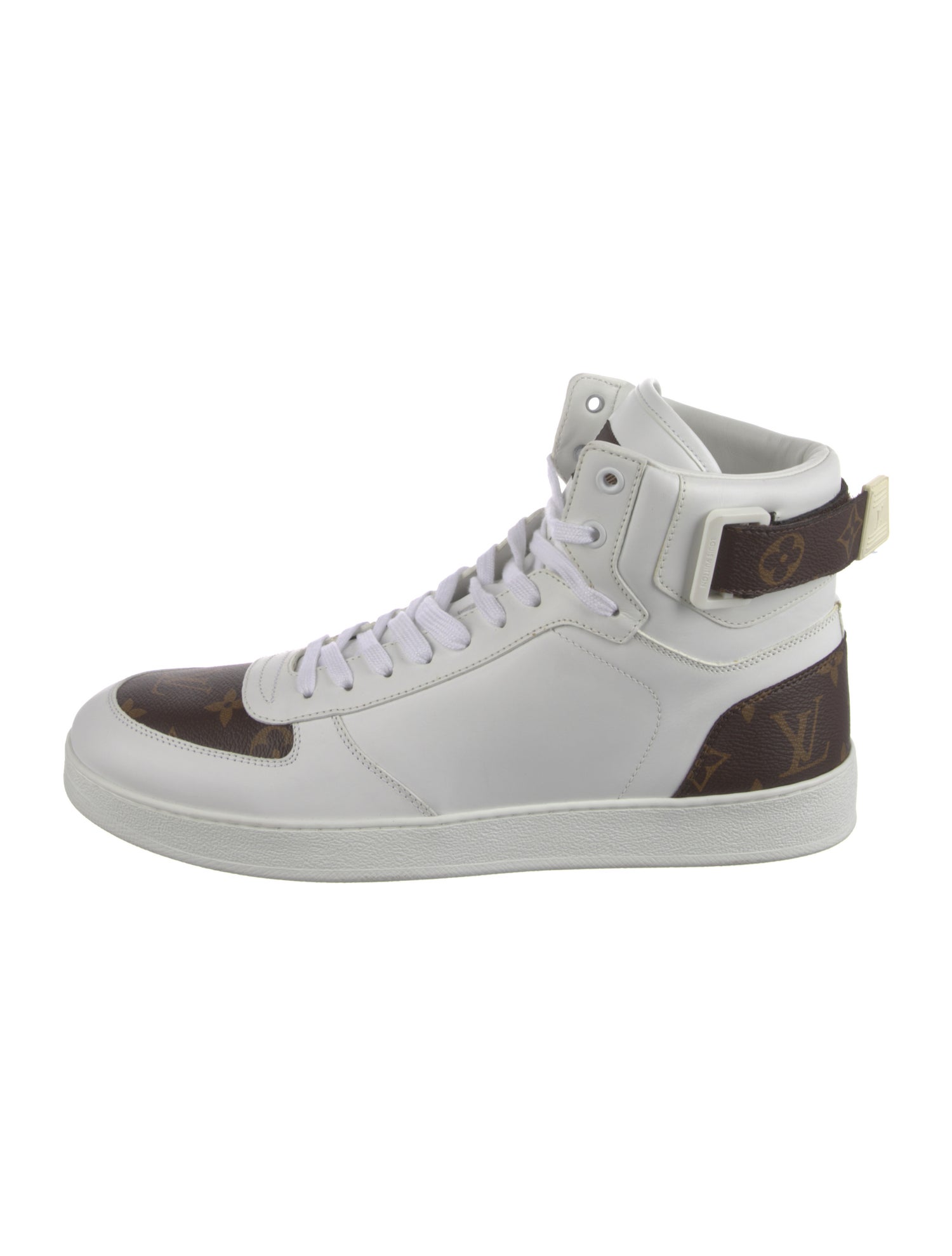 Louis Vuitton Monogram Pattern Leather Sneakers