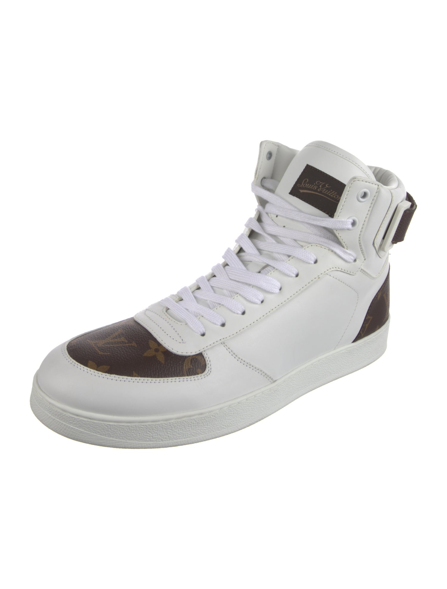 Louis Vuitton Monogram Pattern Leather Sneakers