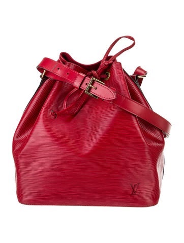Louis Vuitton Bucket Bags Epi Leather Noé Petit Vintage