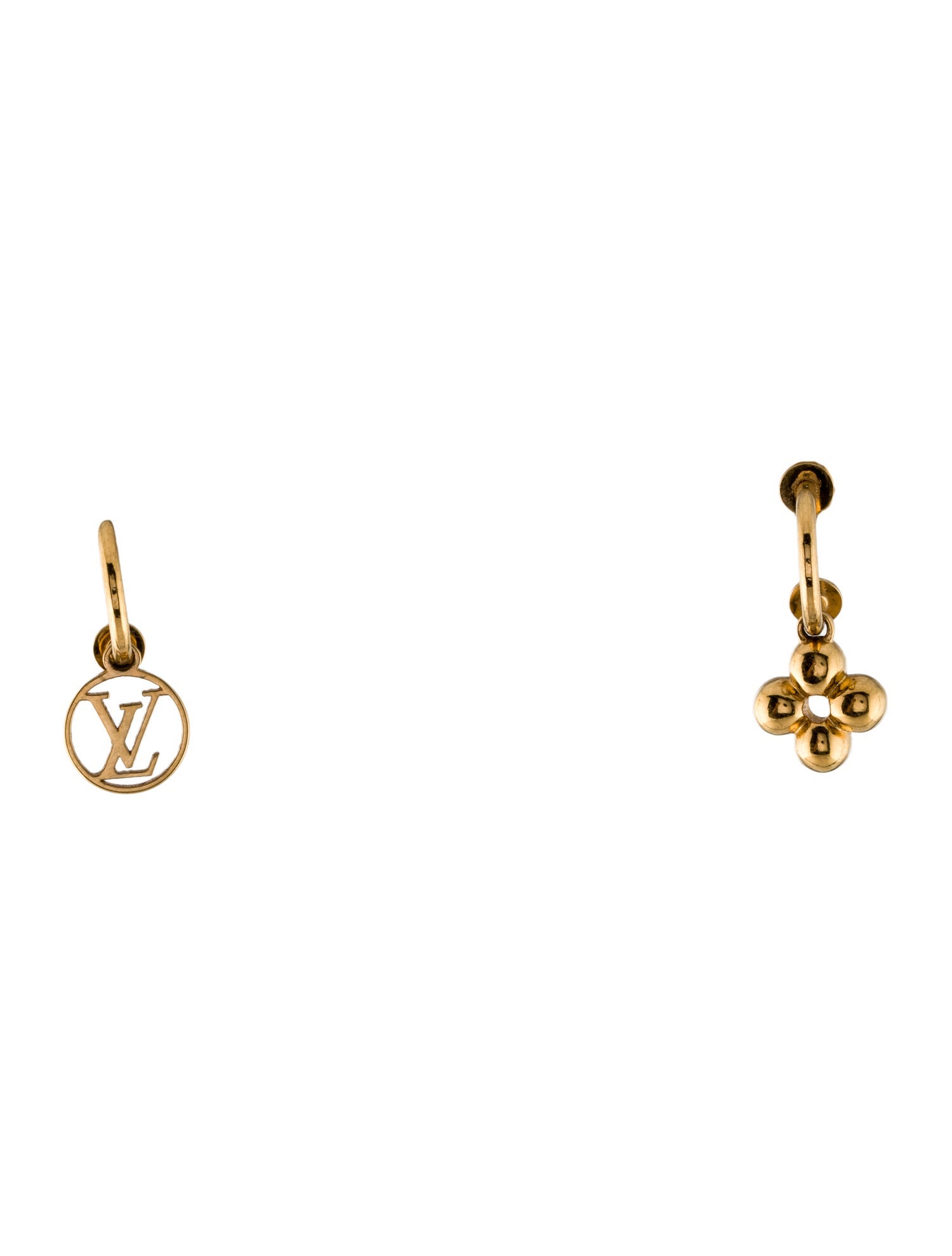 Louis Vuitton Blooming Drop Earrings