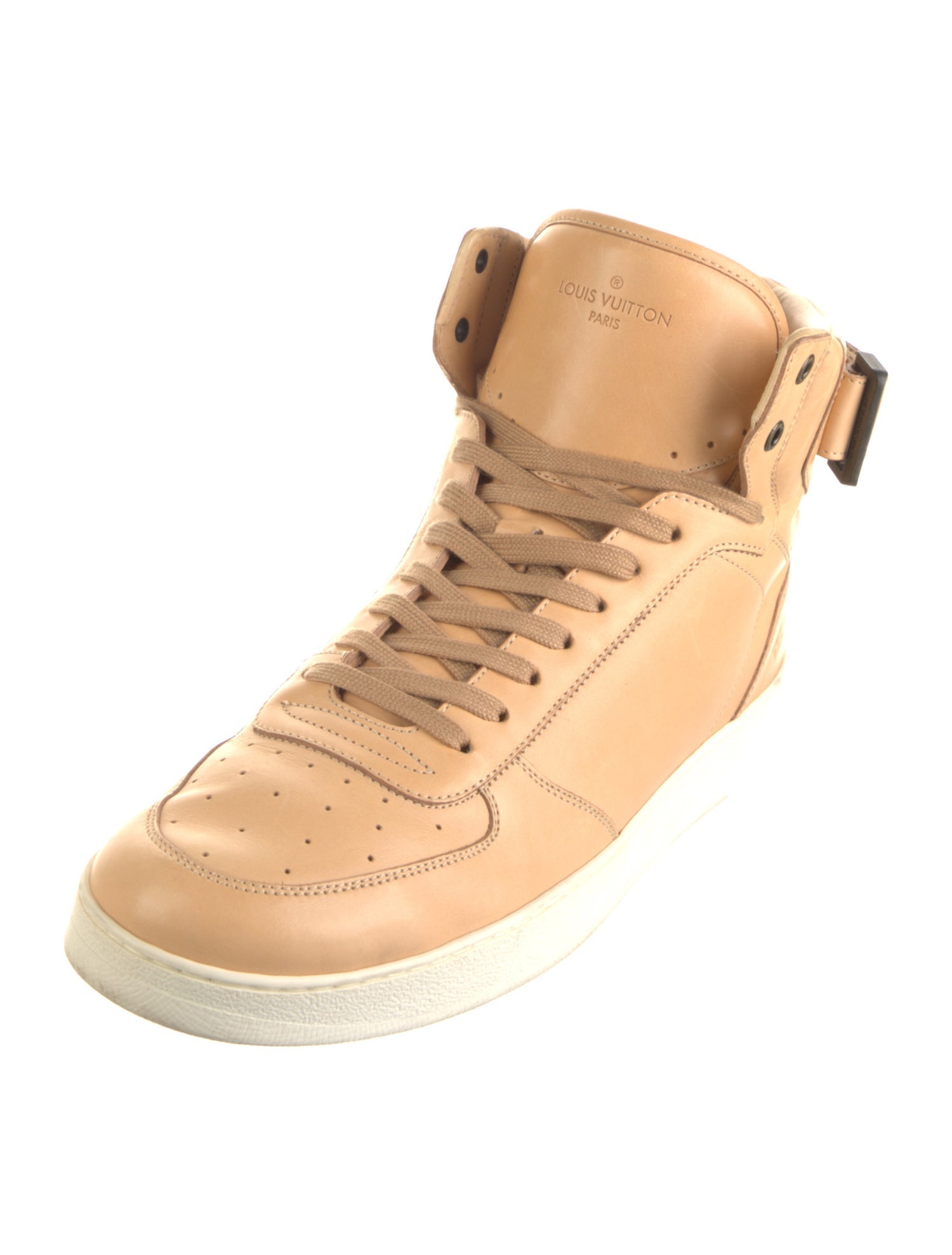 Louis Vuitton Monogram Pattern Leather Sneakers