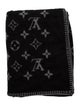 Louis Vuitton Monogram Eclipse Throw Blanket