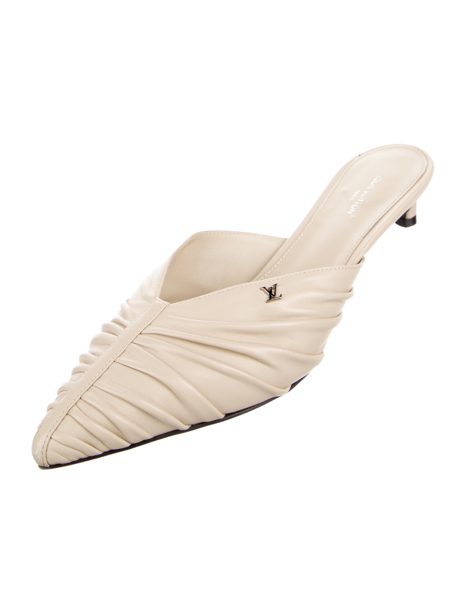 Louis Vuitton Leather Mules