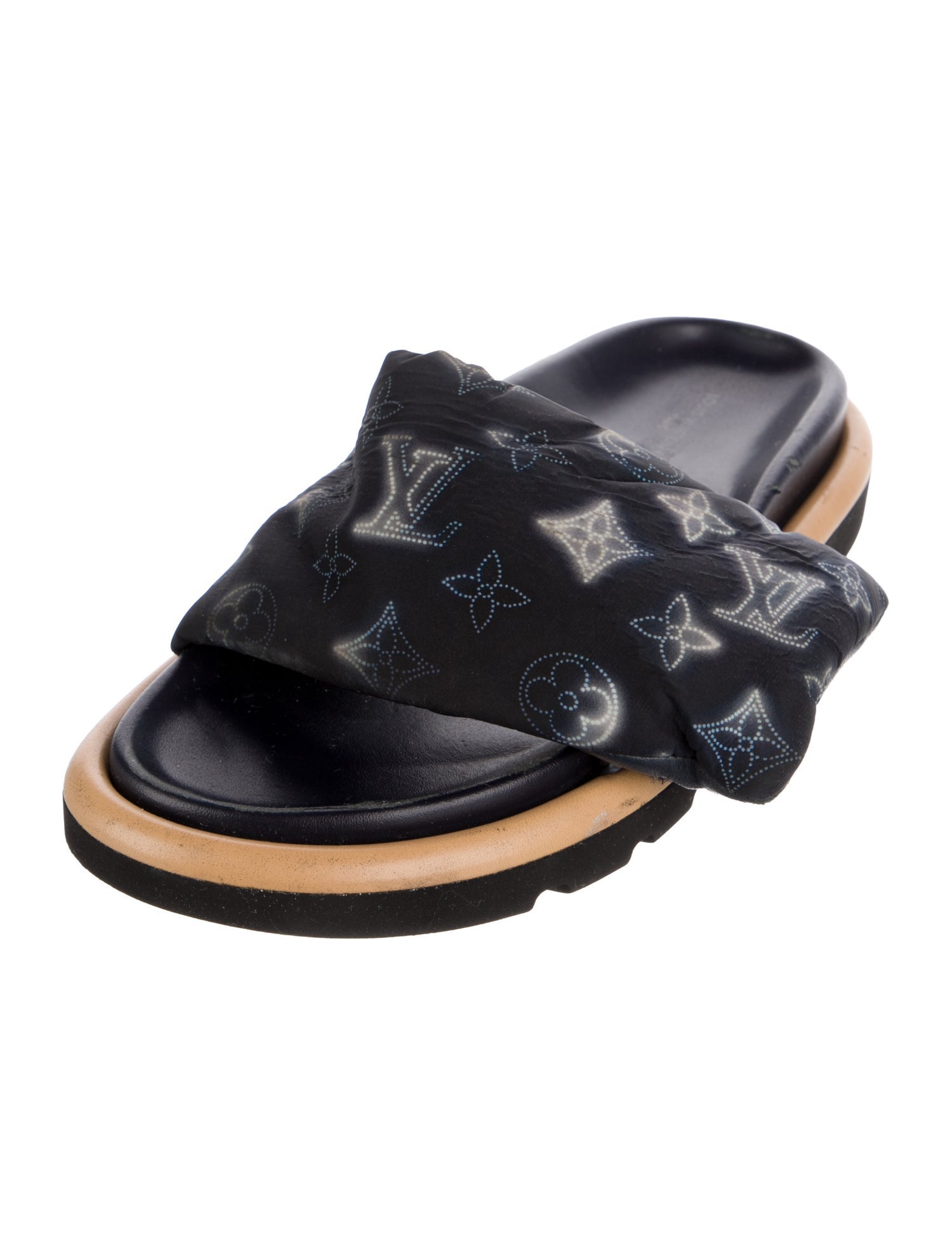 Louis Vuitton LV Monogram Nylon Slides