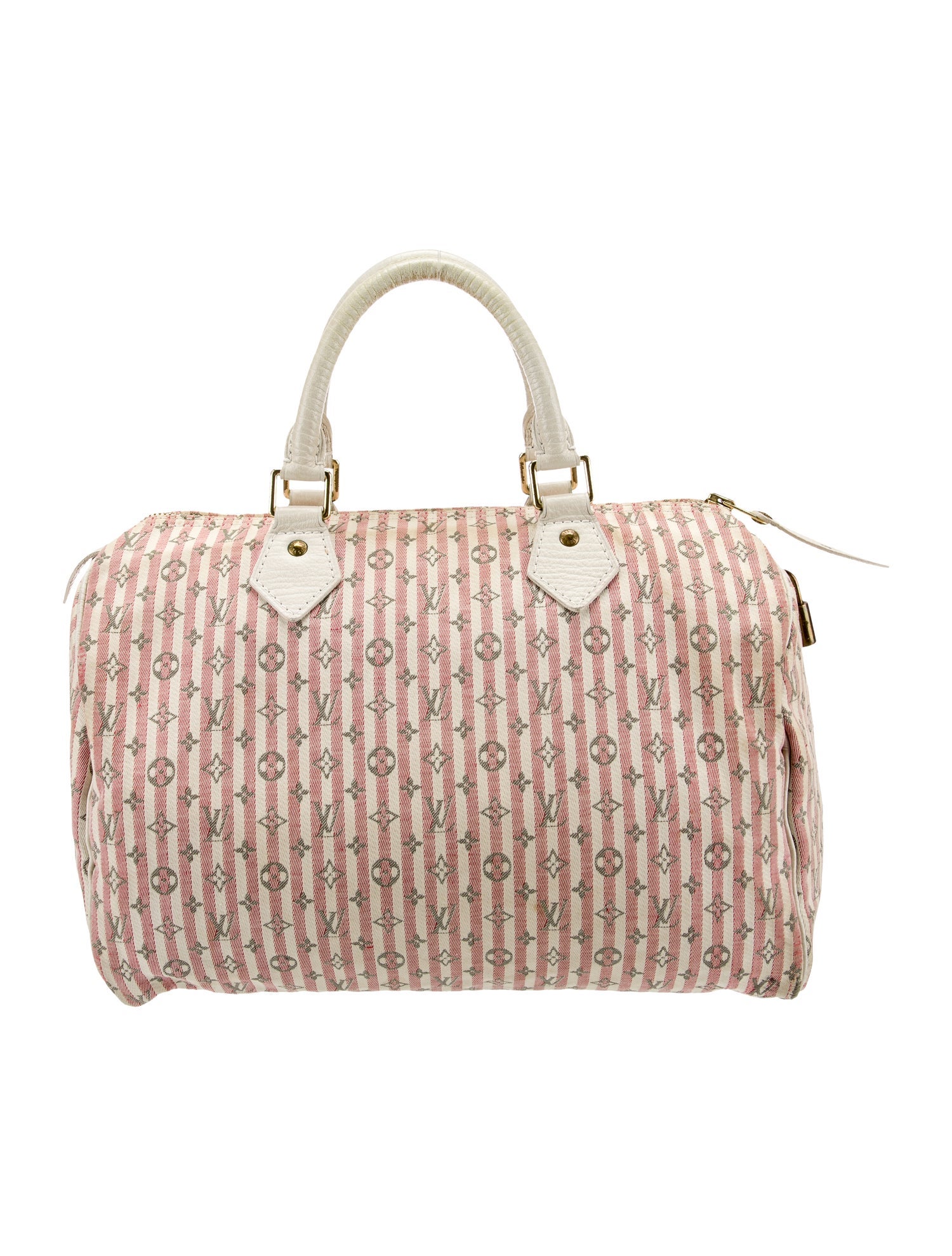 Louis Vuitton Monogram Mini Lin Speedy 30