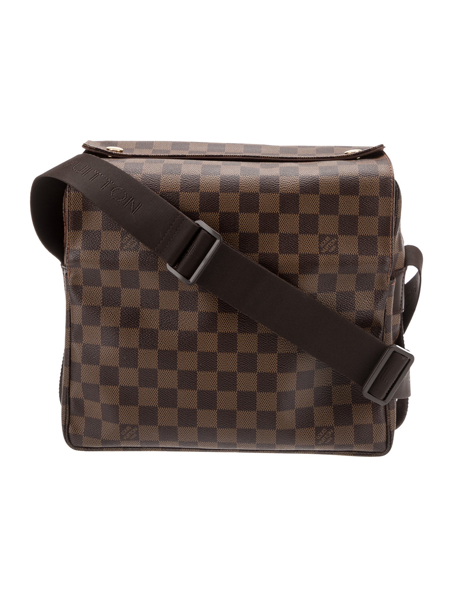 Louis Vuitton Damier Ebene Naviglio - Brown Crossbody Bags, Handbags ...