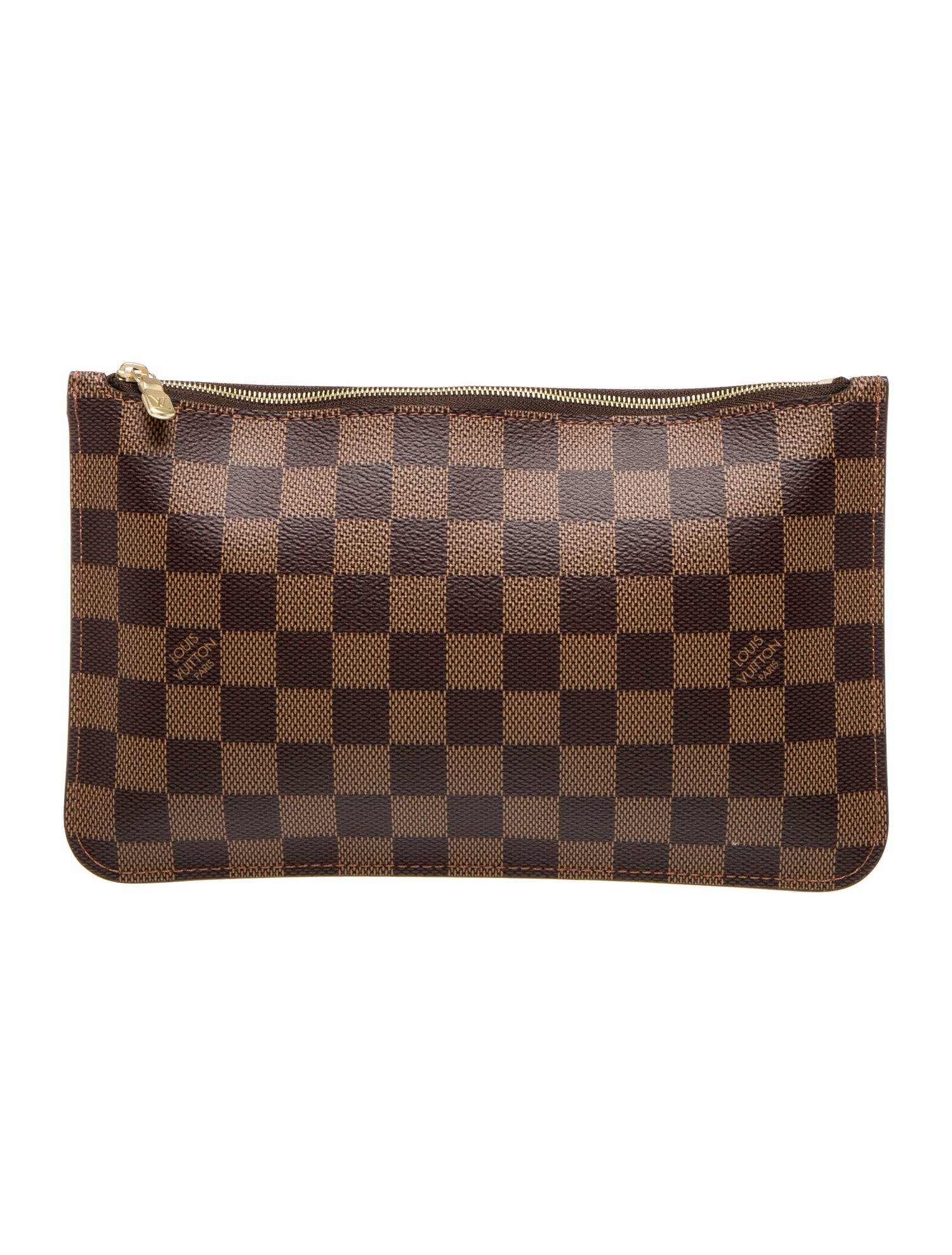 Louis Vuitton Damier Ebene Neverfull Pouch