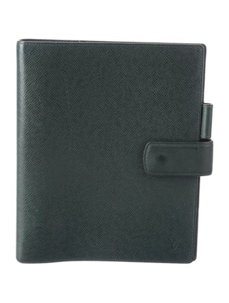Louis Vuitton Taiga Large Ring Agenda Cover