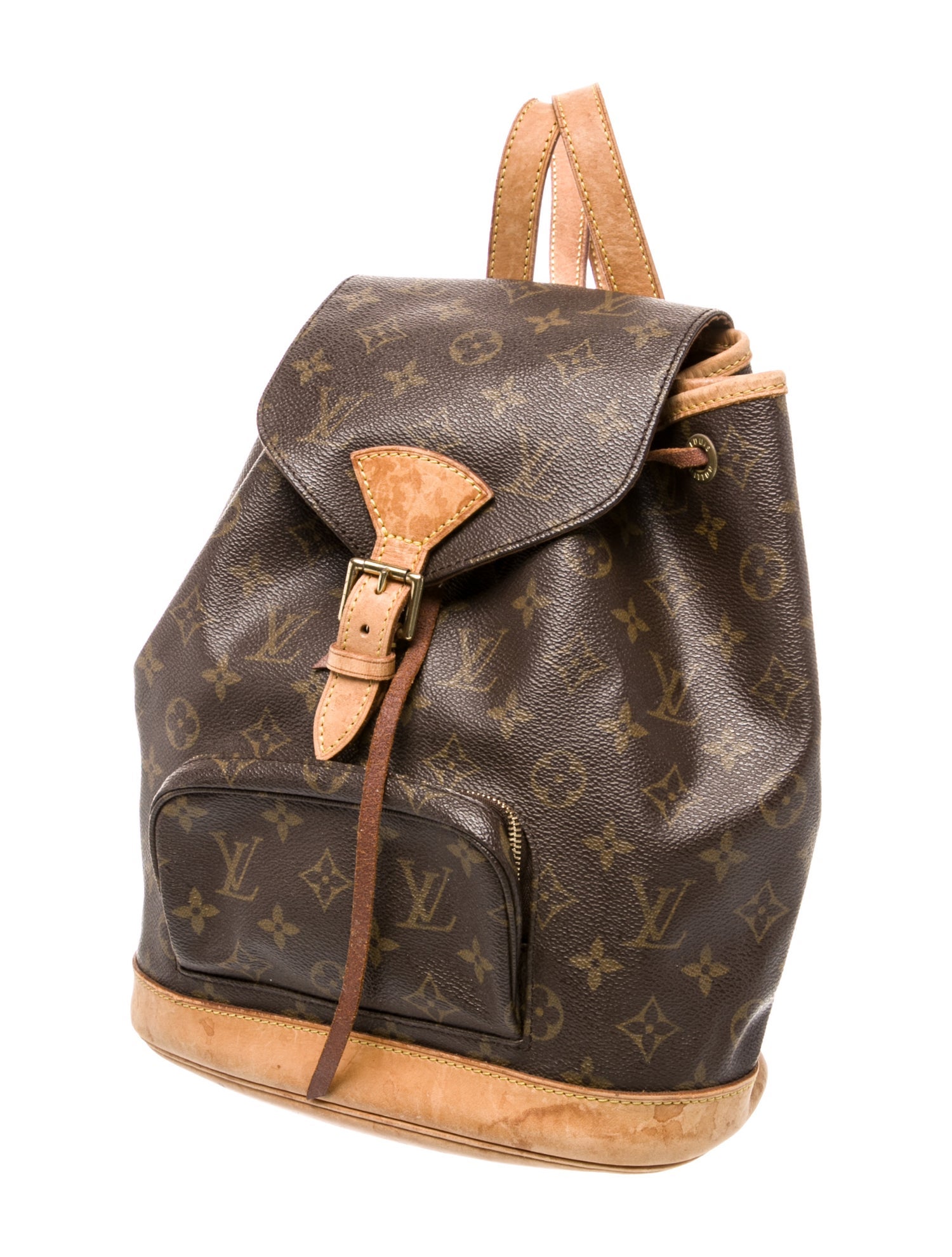 Louis Vuitton LV Monogram Montsouris MM Vintage