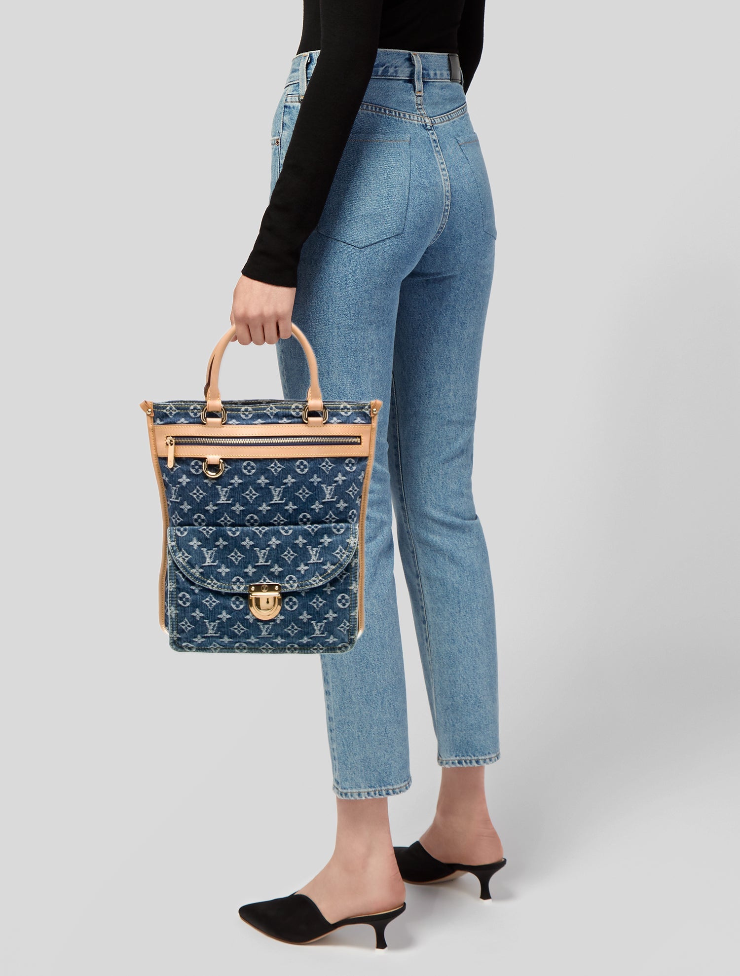 Louis Vuitton LV Monogram Sac Plat Vintage