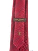 Louis Vuitton Pattern Print Silk Tie