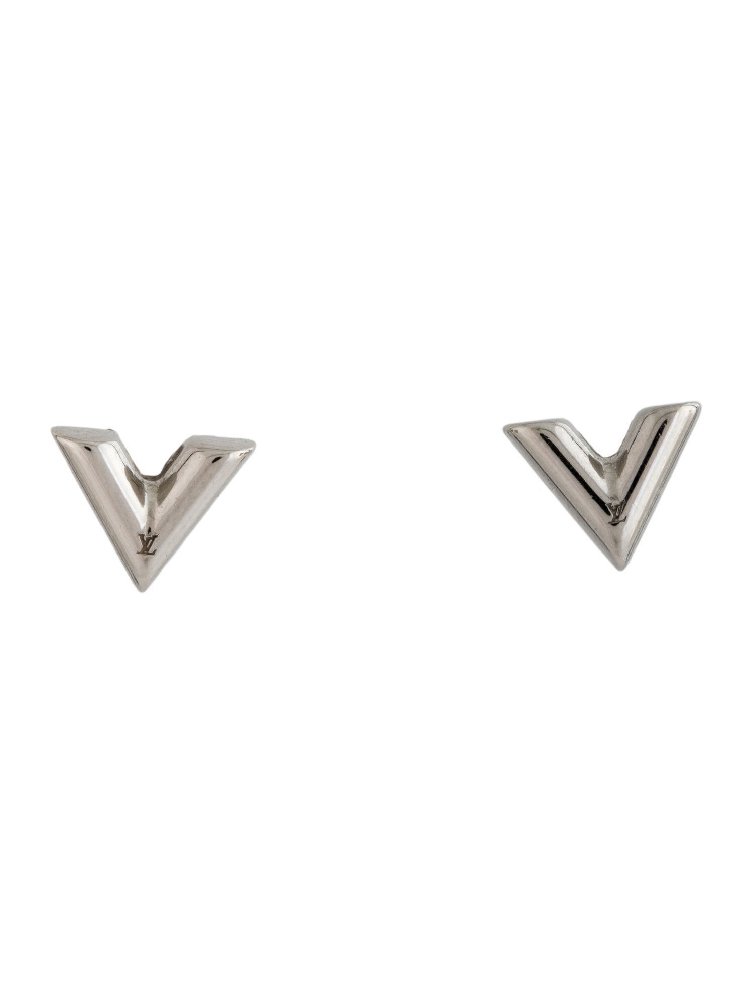Louis Vuitton Essential V Stud Earrings