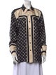 Louis Vuitton 2022 Silk Button-Up Top