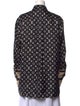 Louis Vuitton 2022 Silk Button-Up Top