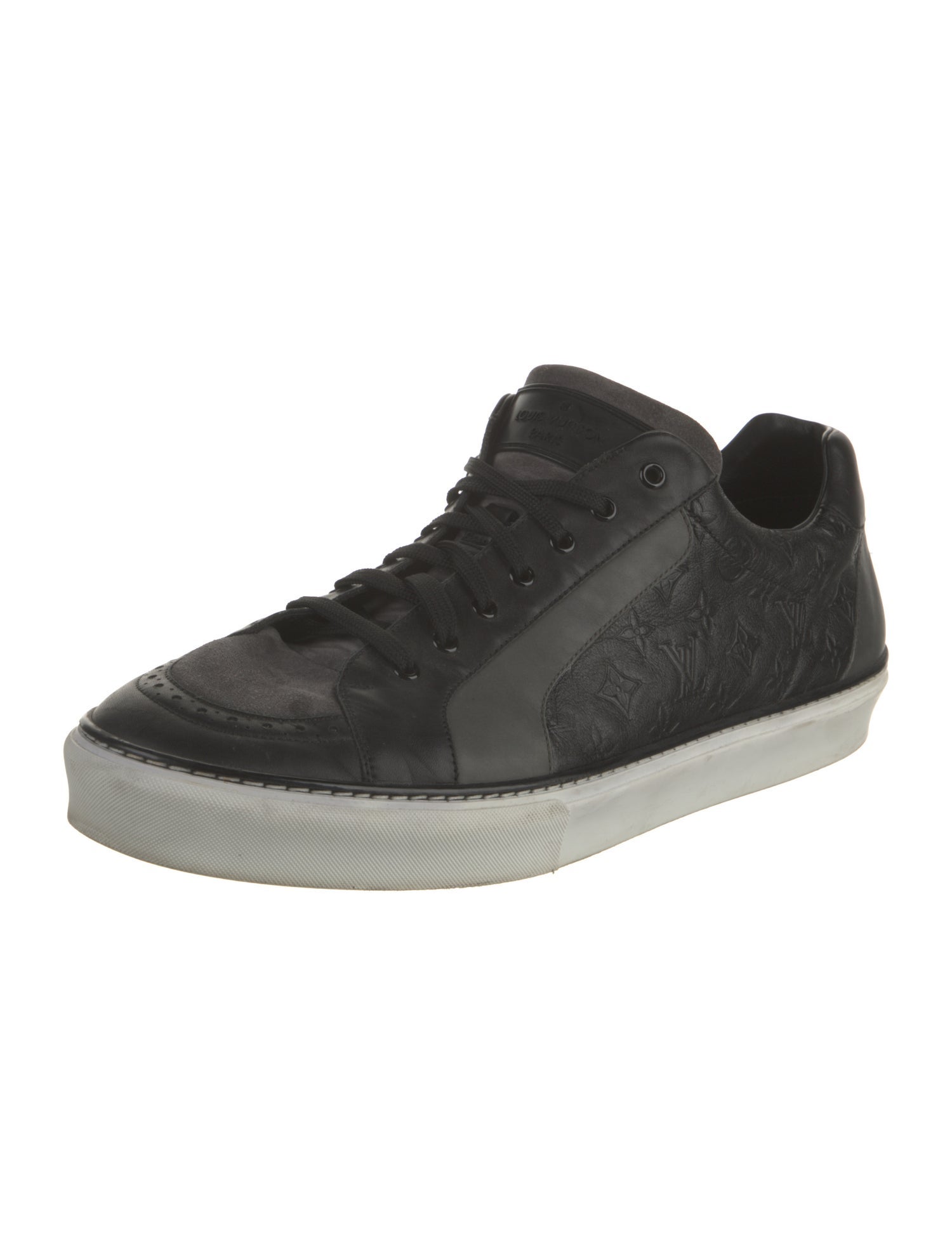 Louis Vuitton LV Monogram Leather Sneakers