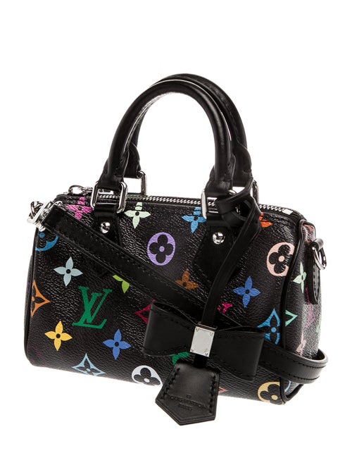 Louis Vuitton Multicolore Monogram Takashi Murakami Speedy Nano 2025