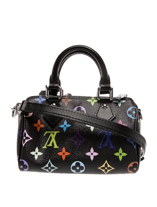 Louis Vuitton Multicolore Monogram Takashi Murakami Speedy Nano 2025