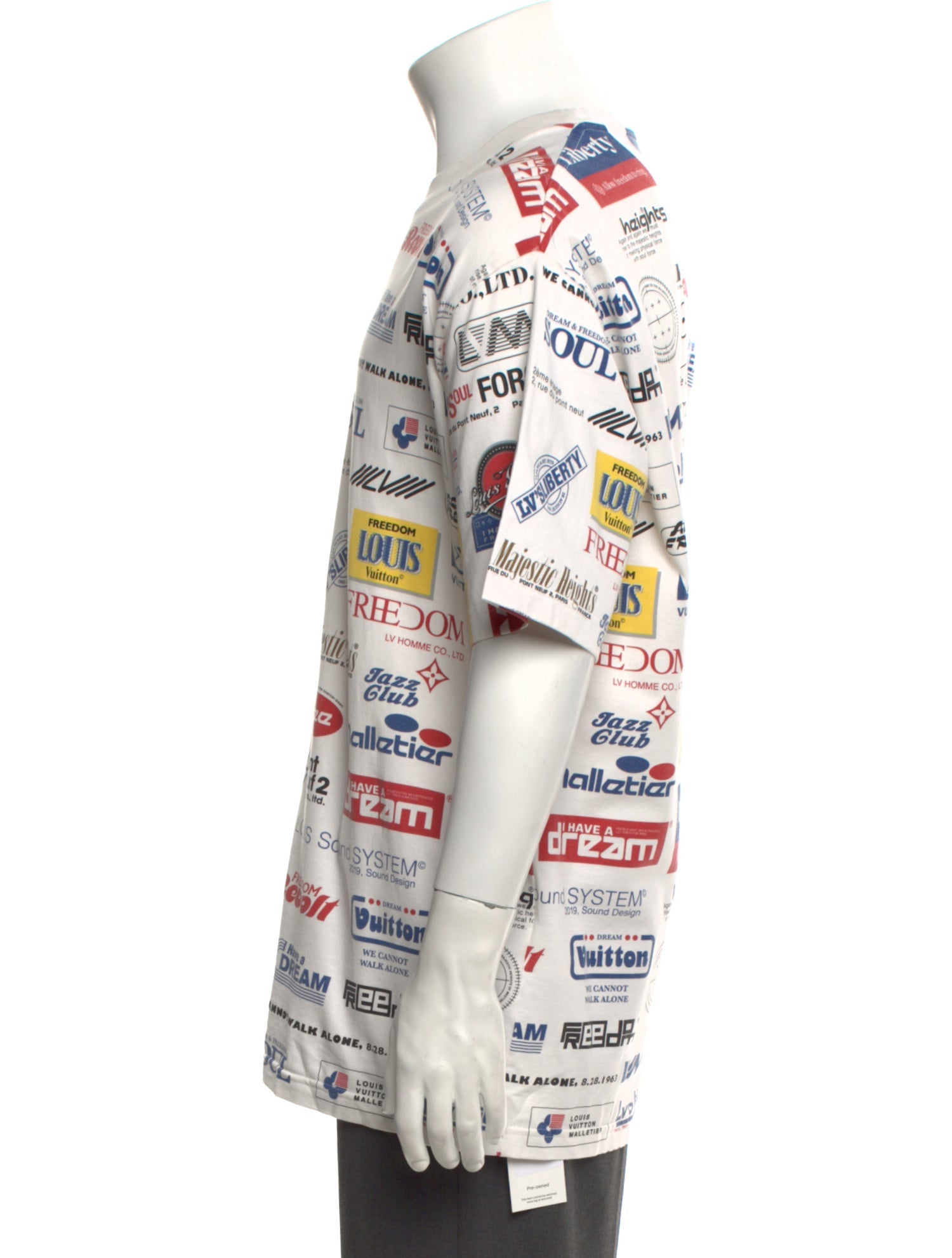 Louis Vuitton 2019 All Over Print T-Shirt