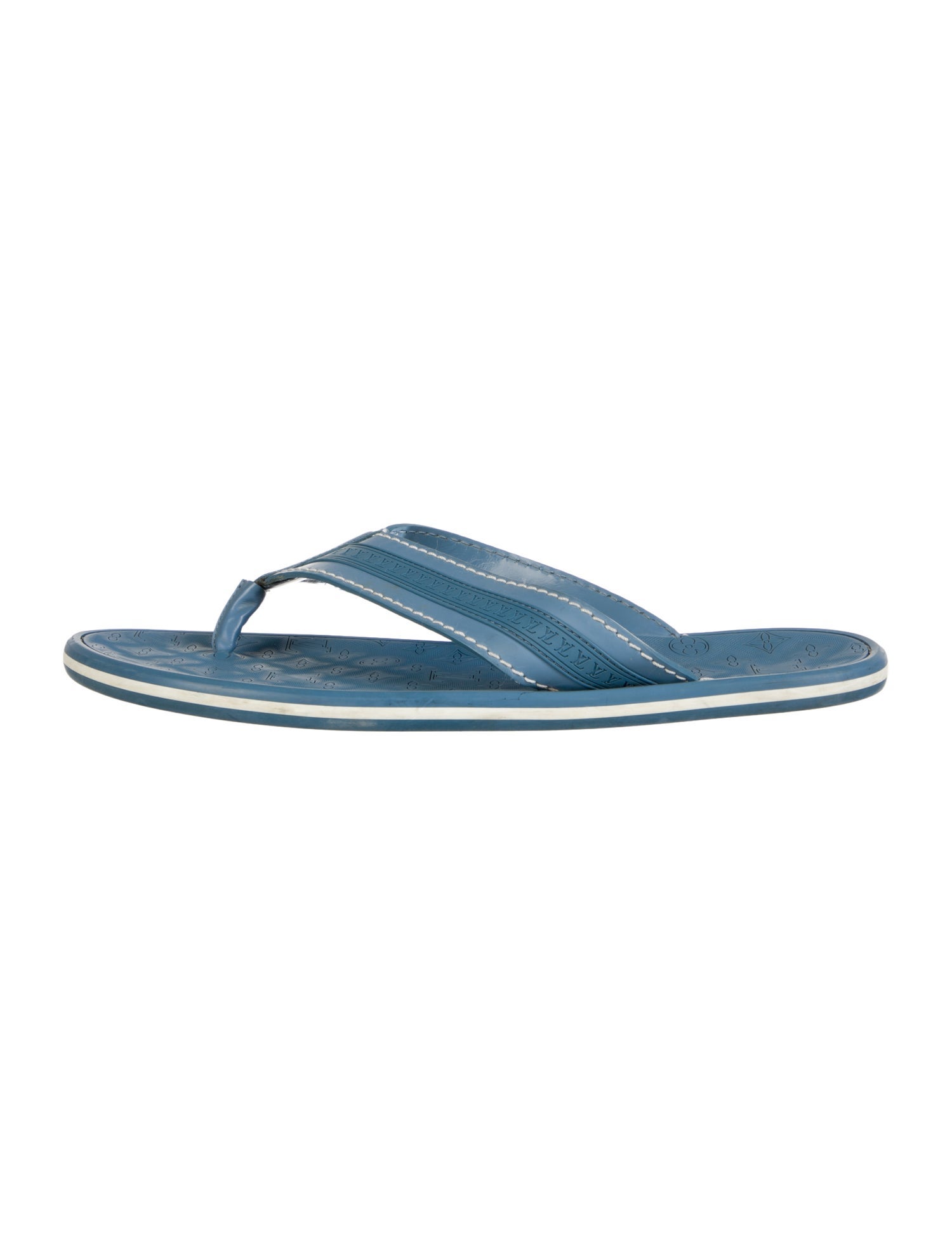 Louis Vuitton Leather Flip Flops