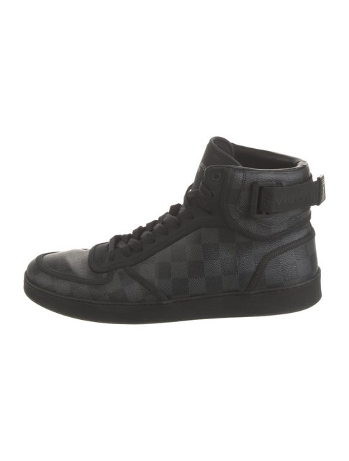 Louis Vuitton Damier Graphite Pattern Leather Sneakers