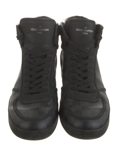 Louis Vuitton Damier Graphite Pattern Leather Sneakers