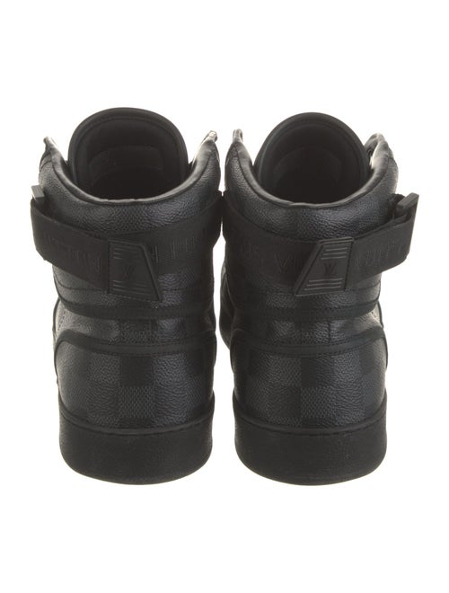 Louis Vuitton Damier Graphite Pattern Leather Sneakers