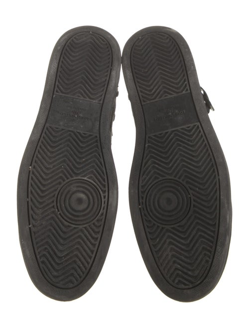 Louis Vuitton Damier Graphite Pattern Leather Sneakers