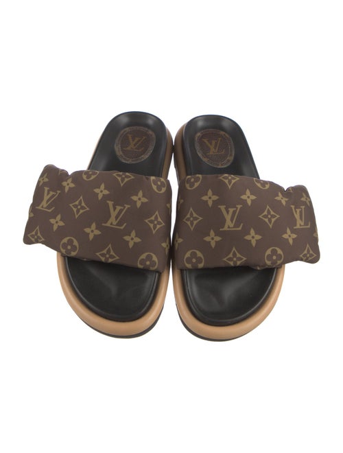 Louis Vuitton Monogram Pattern Slides