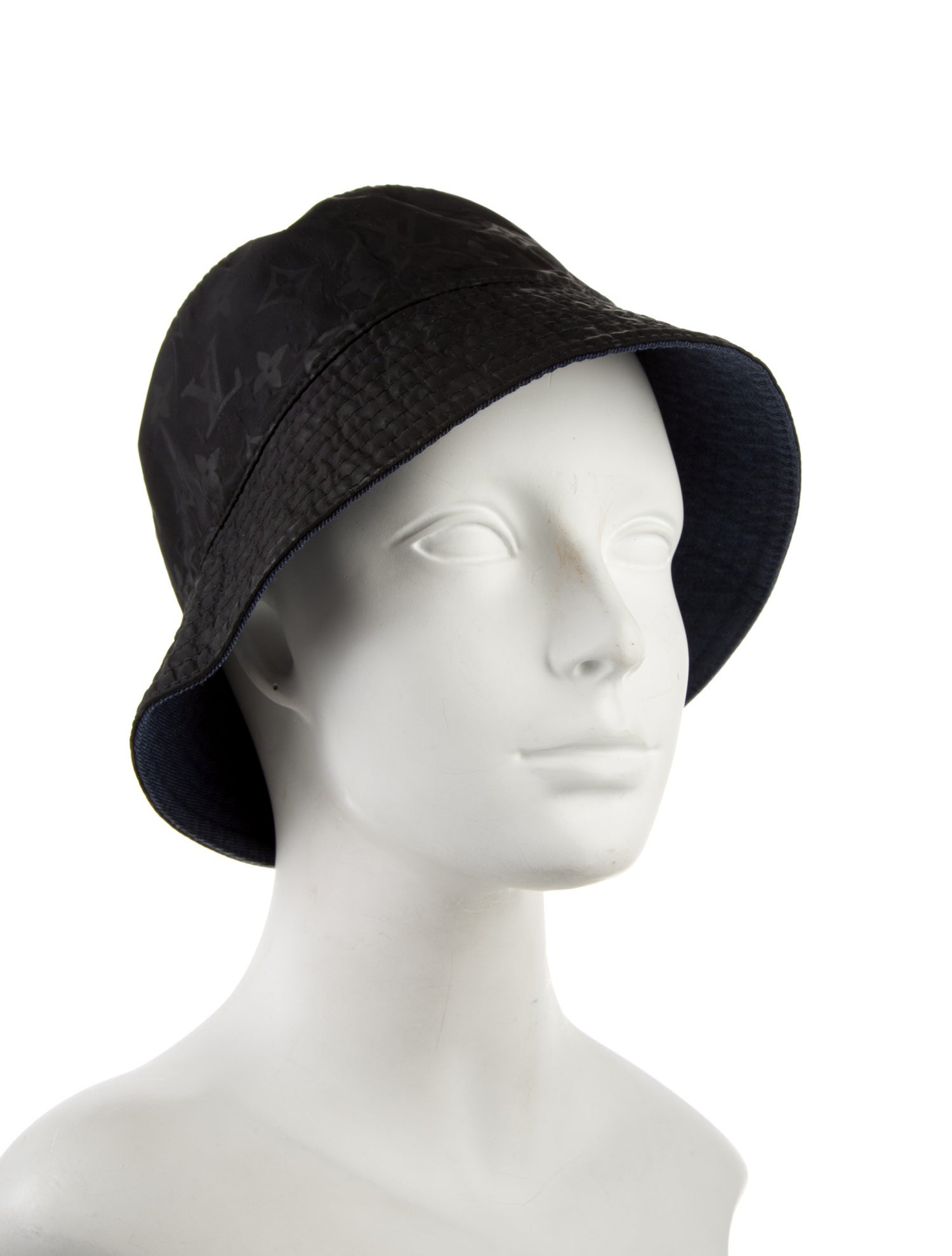 Louis Vuitton Monogram Rain Reversible Bucket Hat