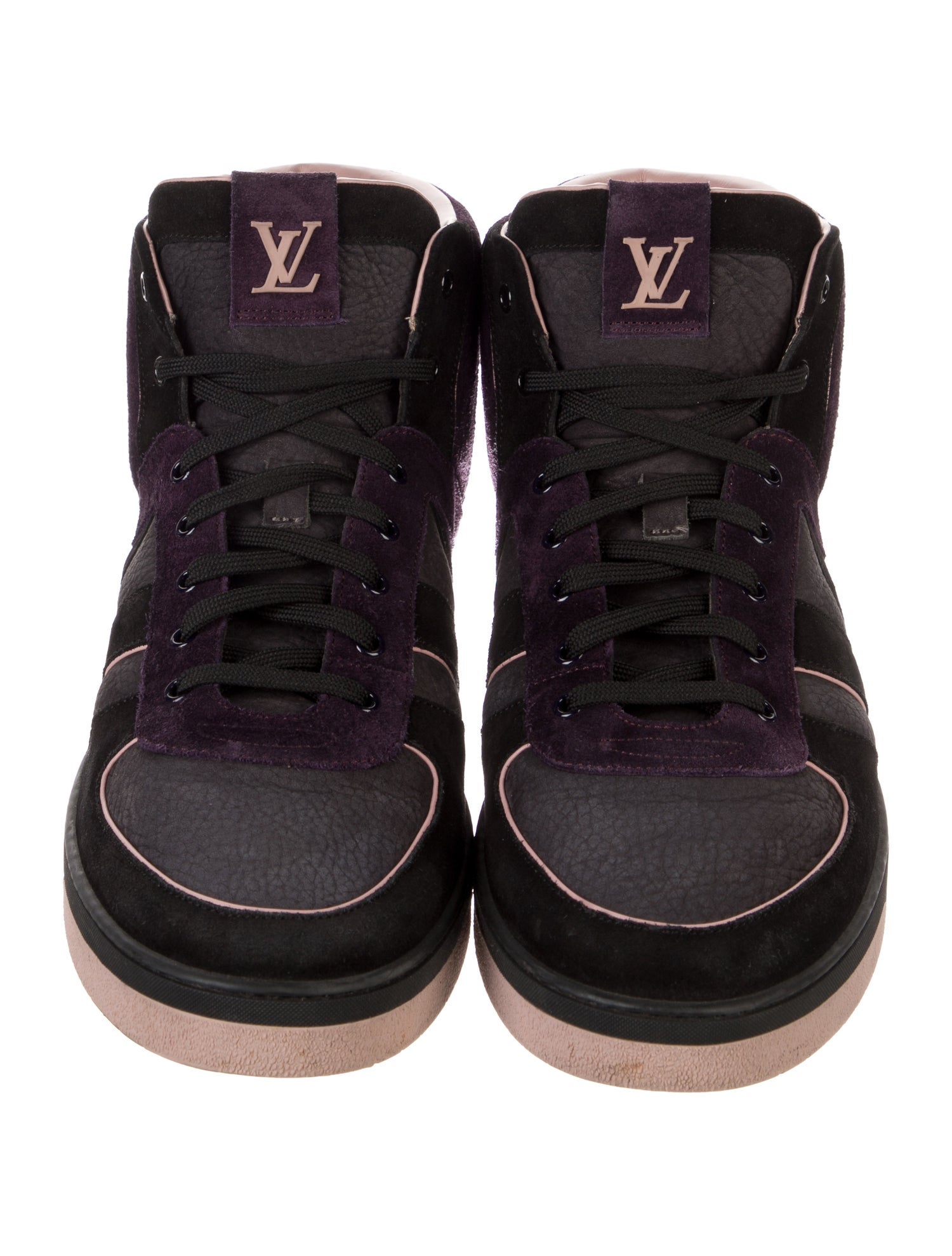 Louis Vuitton LV Monogram Suede Sneakers
