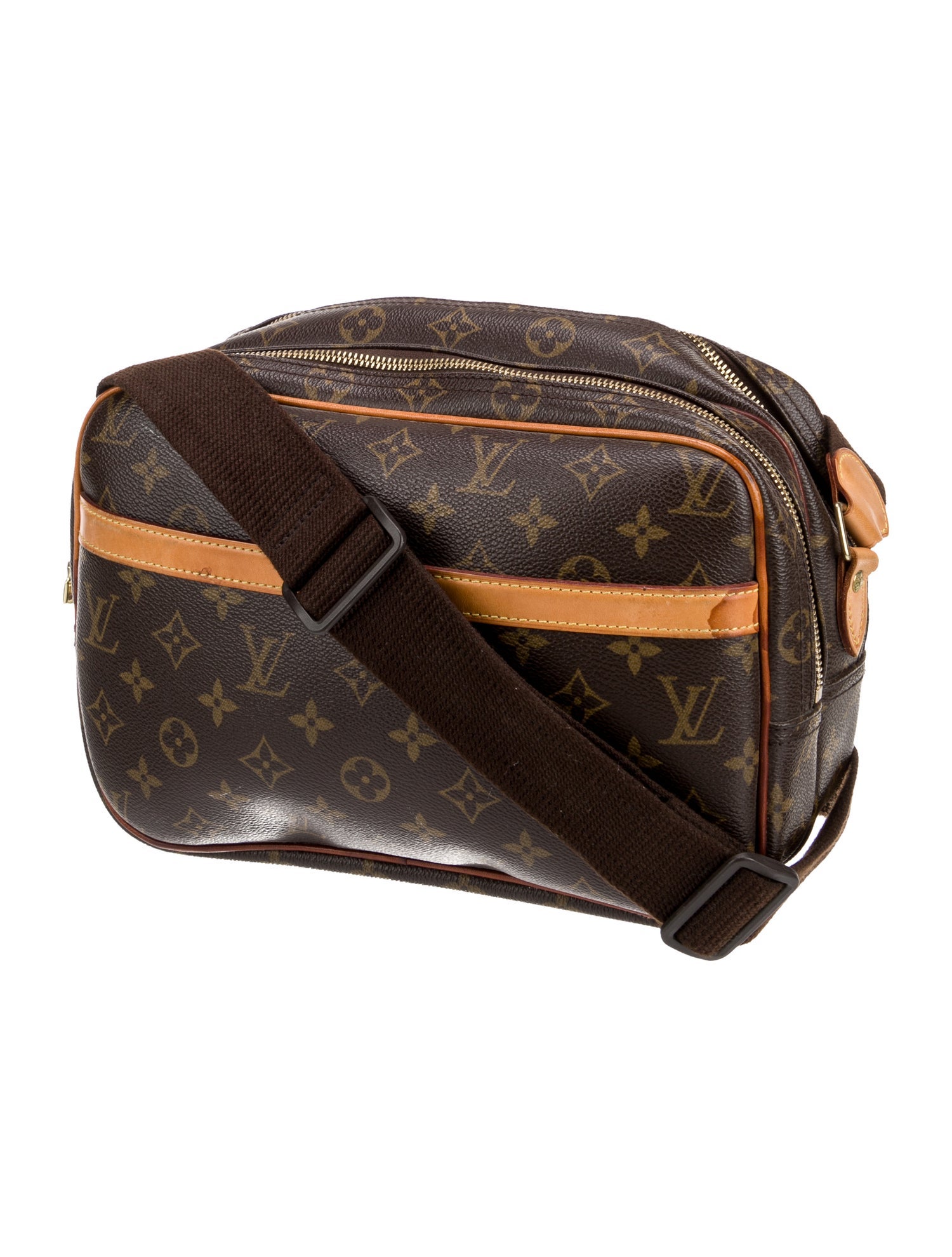 Louis Vuitton LV Monogram Reporter PM Vintage