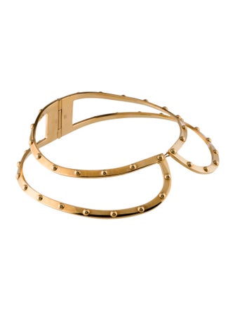 Louis Vuitton Lock Me Frame Collar Choker Necklace
