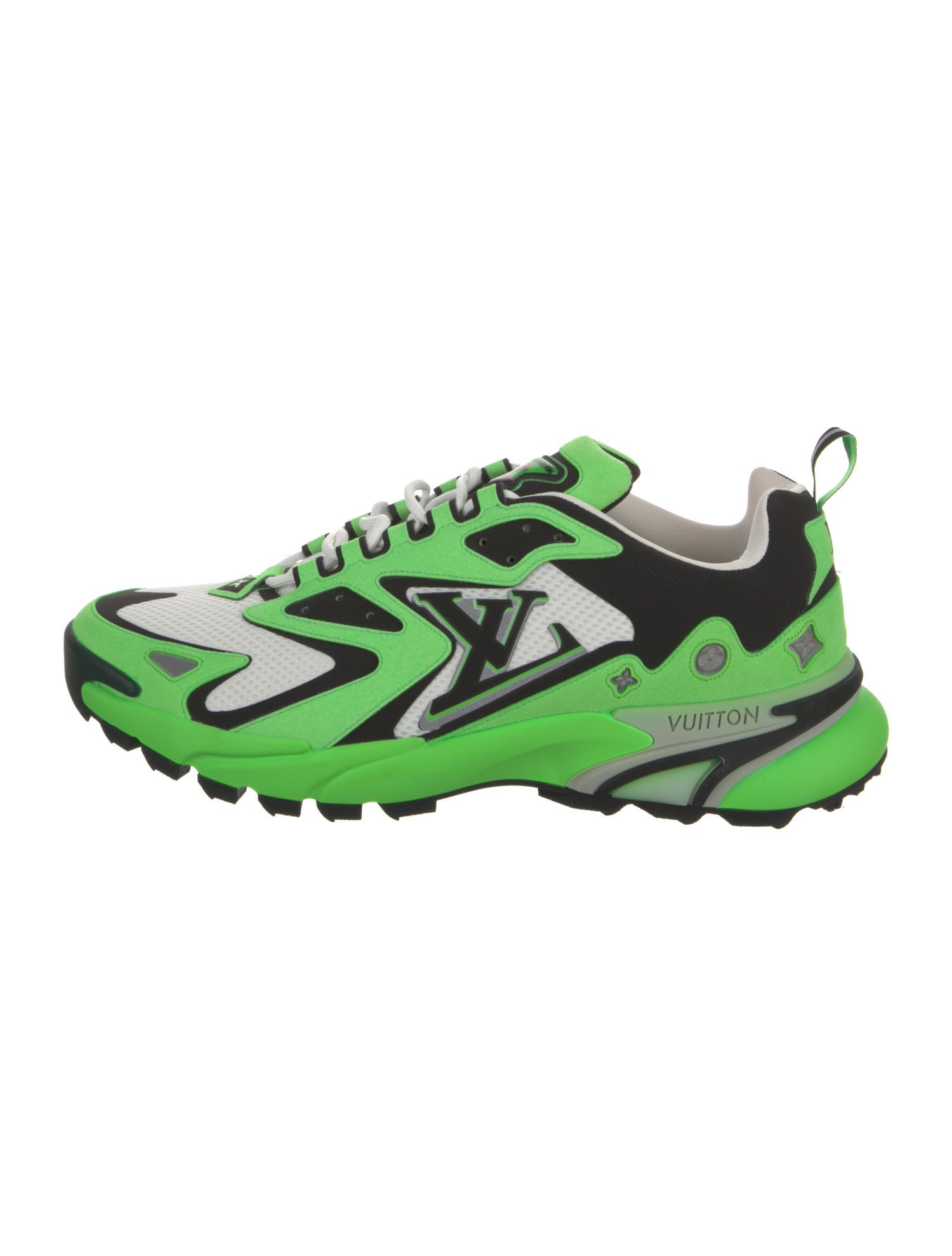 Louis Vuitton LV Monogram Suede Sneakers