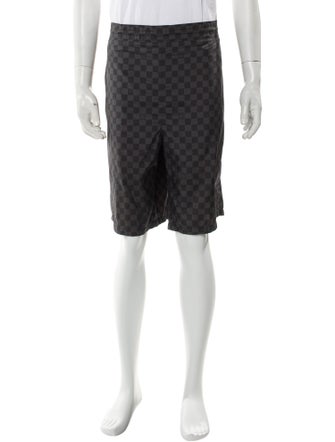 Louis Vuitton 2011 Damier Graphite Pattern Swim Trunks