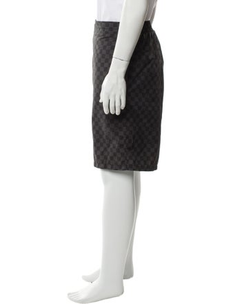 Louis Vuitton 2011 Damier Graphite Pattern Swim Trunks