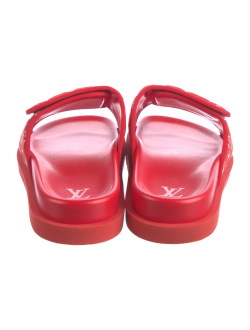 Louis Vuitton LV Monogram Terry Cloth Slides