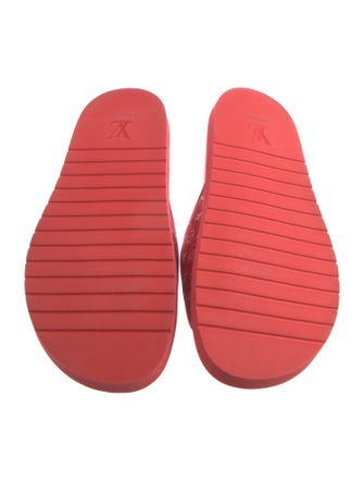 Louis Vuitton LV Monogram Terry Cloth Slides
