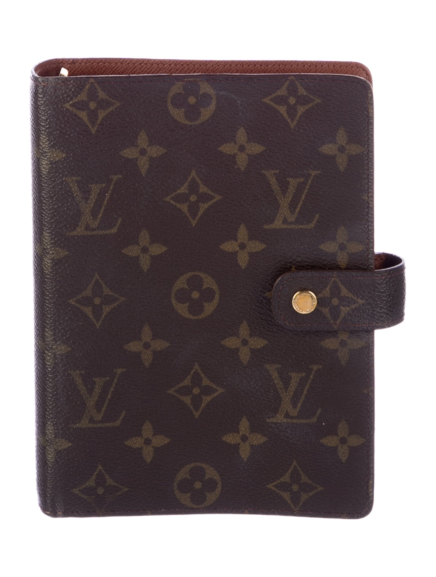 Louis Vuitton Monogram Medium Ring Agenda Cover