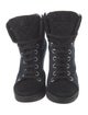 Louis Vuitton LV Monogram Canvas Lace-Up Boots