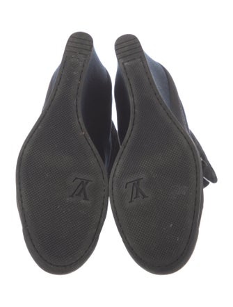 Louis Vuitton LV Monogram Canvas Lace-Up Boots