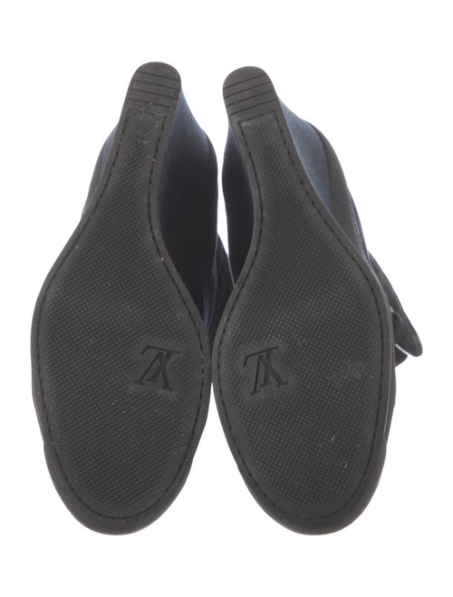 Louis Vuitton LV Monogram Canvas Lace-Up Boots