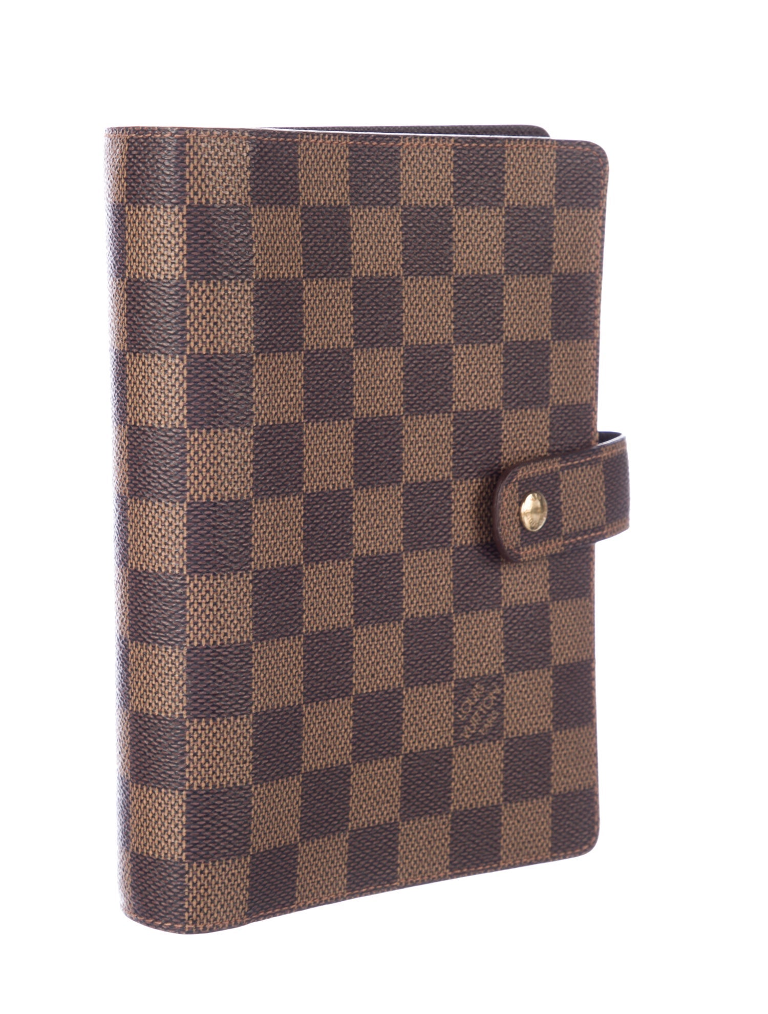 Louis Vuitton Damier Ebene Medium Ring Agenda Cover