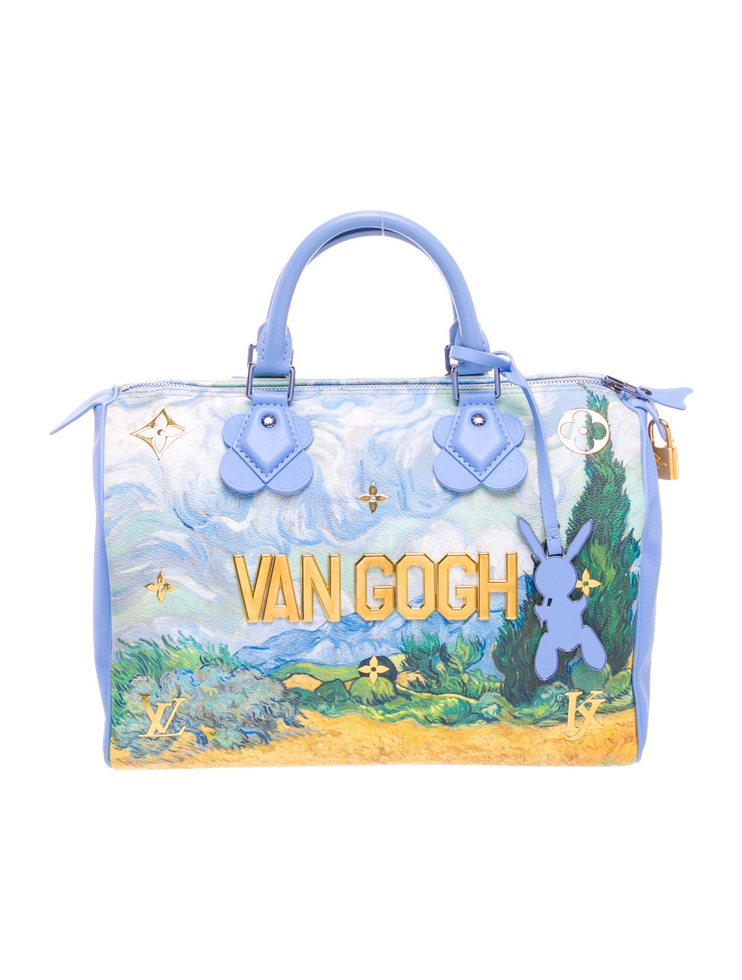 Louis Vuitton LV Monogram x Jeff Koons Masters Collection Van Gogh Speedy 30