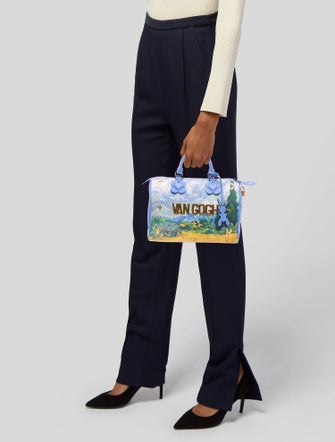 Louis Vuitton LV Monogram x Jeff Koons Masters Collection Van Gogh Speedy 30