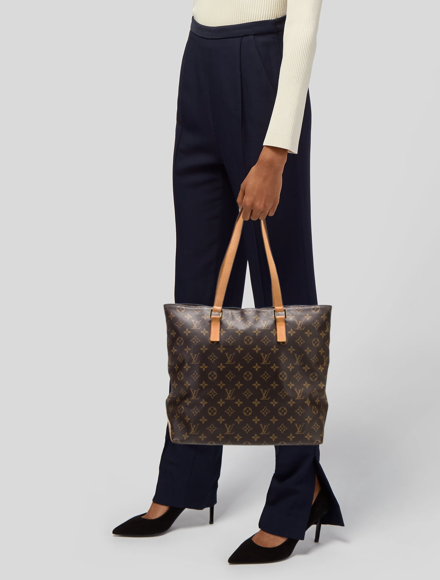 Louis Vuitton LV Monogram Cabas Mezzo Vintage